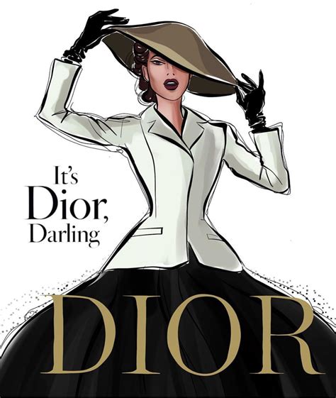 dior lady art 1|Dior drawings.